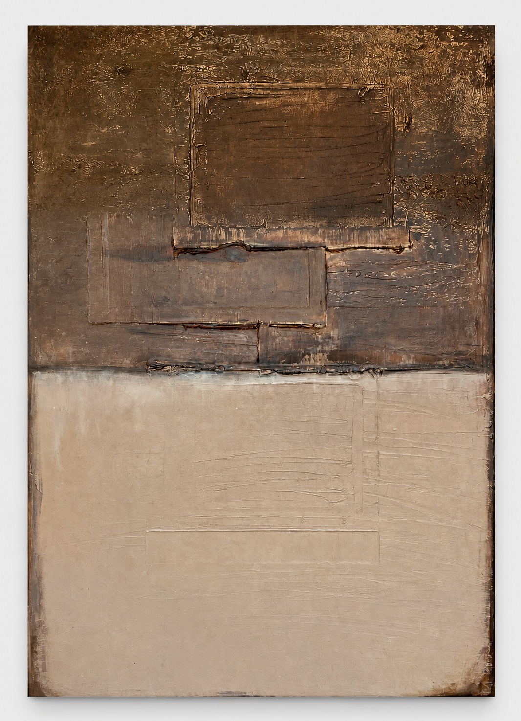 Schilderij in opdracht - intuitief abstract werk door Tilly Kouwenberg