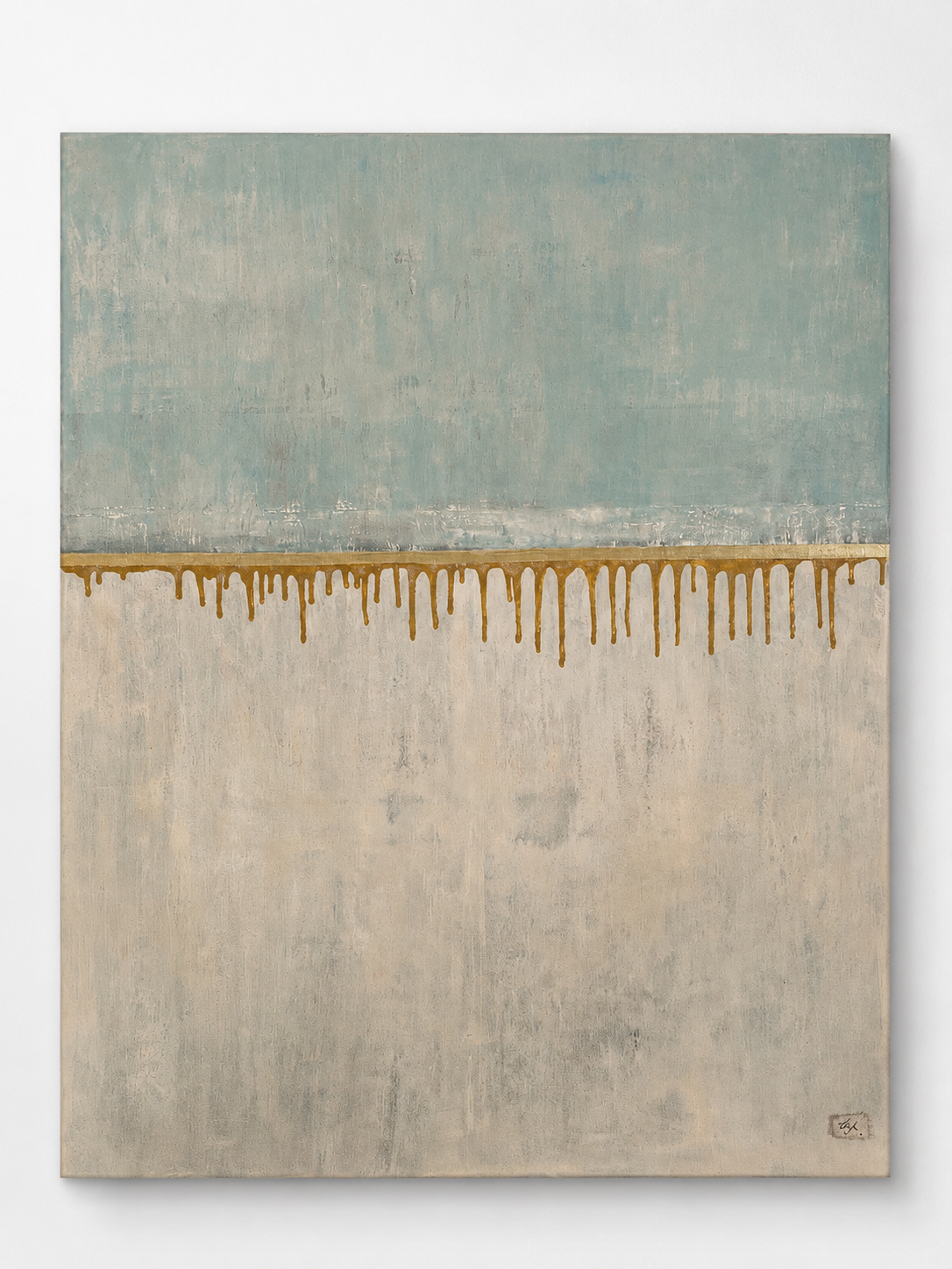 Salie met gouden druppels - Tilly Kouwenberg